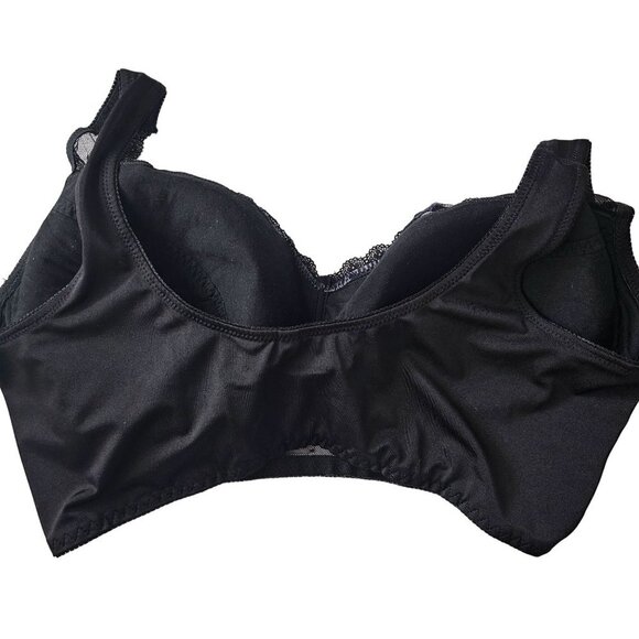 Rhonda Shear Black Style 676 Shapewear Leisure  Bra in Size 3X - Picture 2 of 9